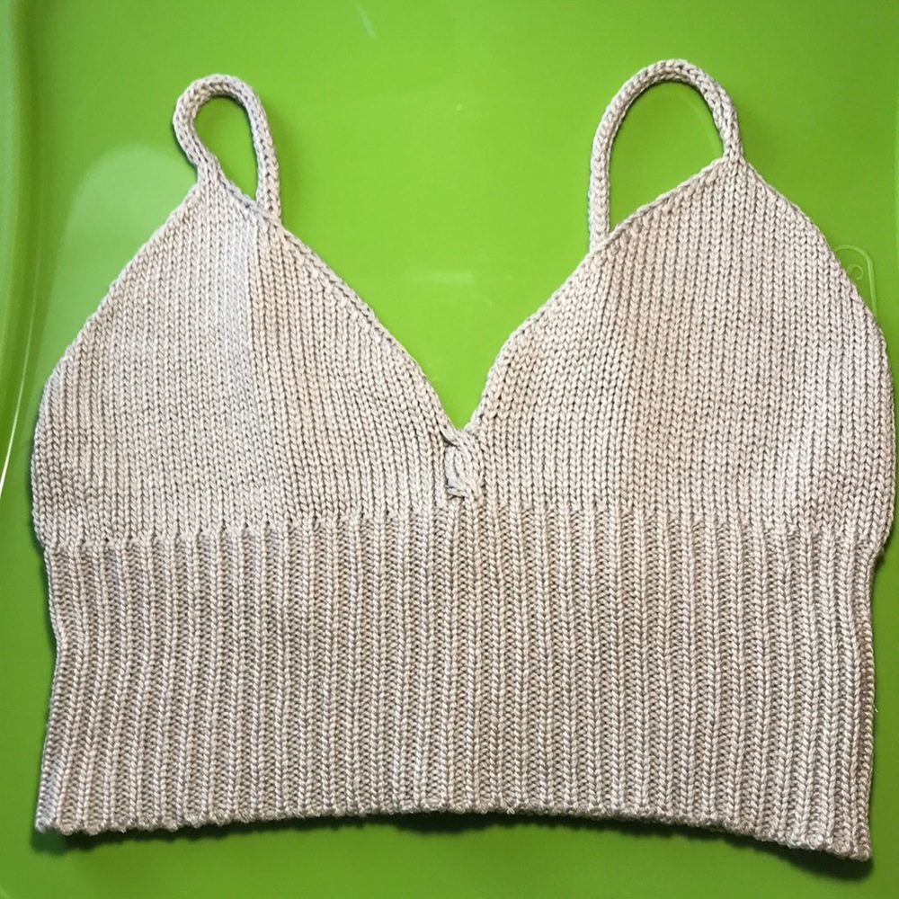 Crop bralette by Rehab Size M/L